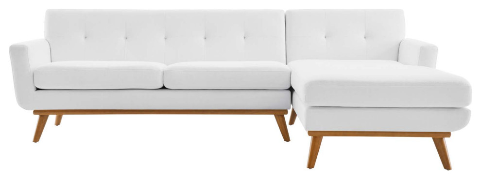 Sectional Sofa Set  Fabric  White  Modern  Living Lounge Hotel Lobby Hospitality   Modern   Sectional Sofas   by House Bound  Houzz