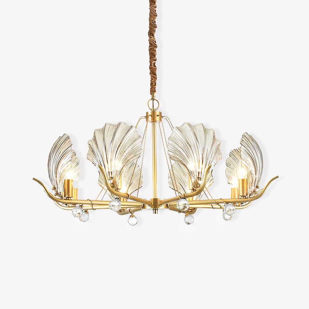 Shell Crystal Chandelier