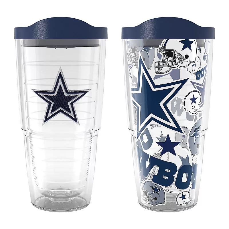 Tervis  Dallas Cowboys NFL 2 Pack Allover and Emblem