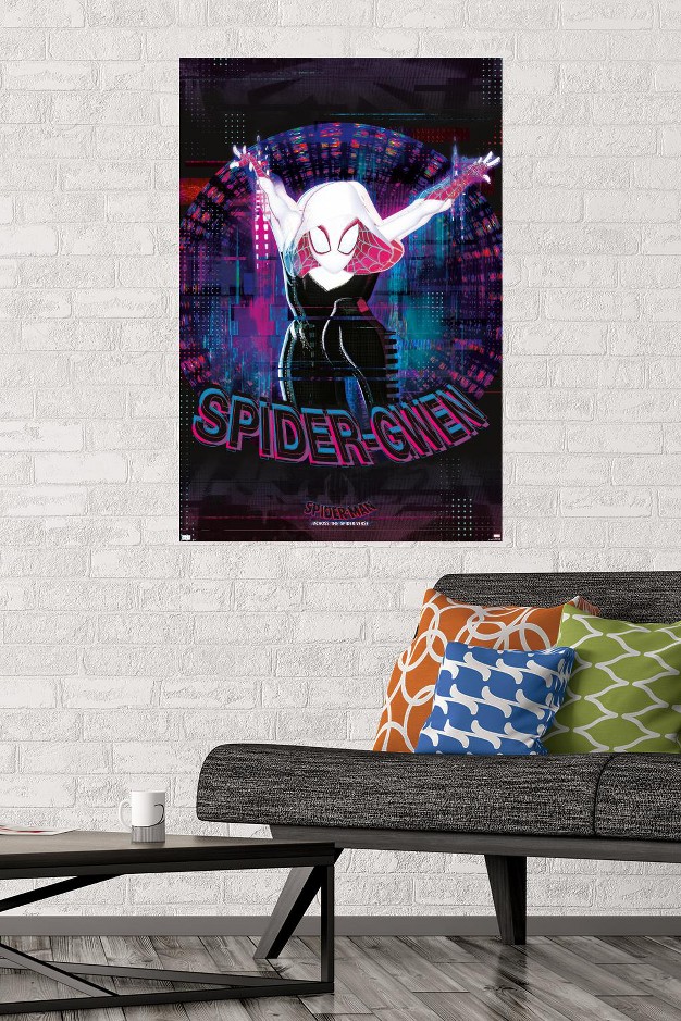 Trends International Marvel Spider man Across The Spider verse Spider gwen Unframed Wall Poster Prints