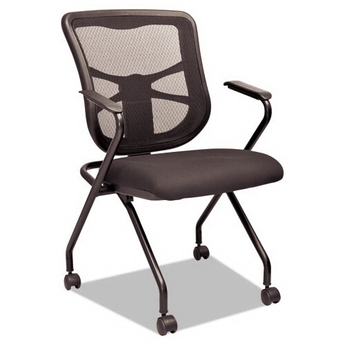 Alera ALEEL4914 Elusion Mesh Nesting Chairs  Padde...