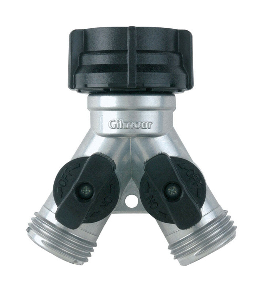 HOSE 2-WAY SHUT-OFF ZINC