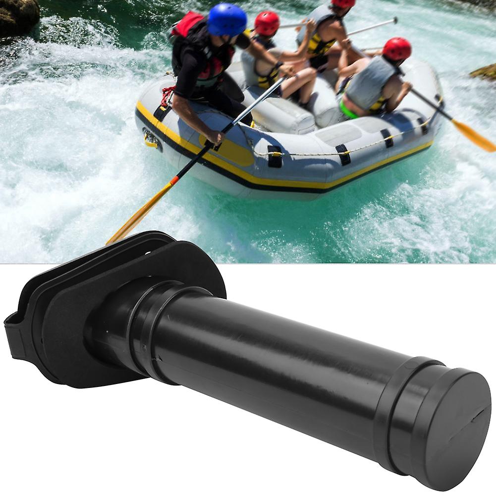 1 Pcs Black Fishing Rod Holder With Cap Cover Mount For Kayak Boats