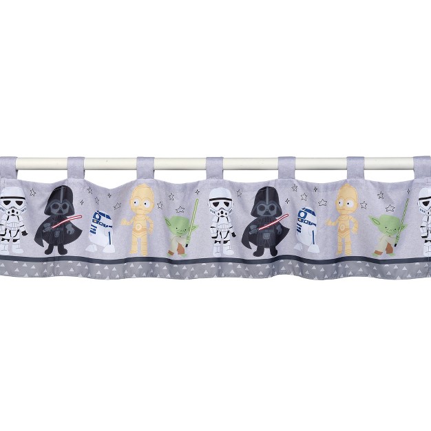 Lambs amp Ivy Star Wars Classic Window Valance Yoda darth Vader r2 d2 c 3po