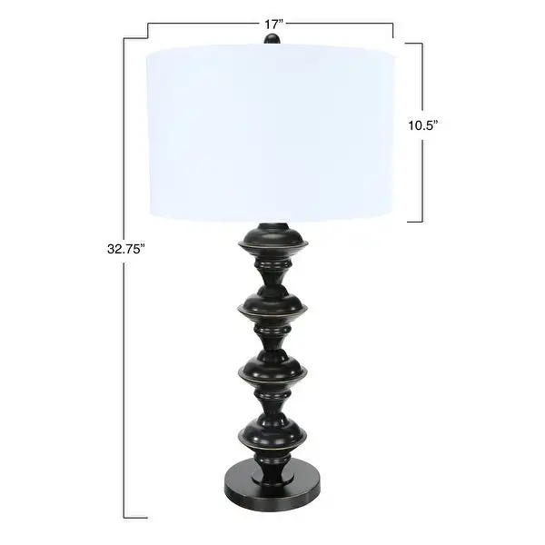 Metal Candlestick Table Lamp