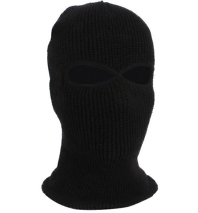 2 Hole Balaclava Hood Cap Full Face Mask