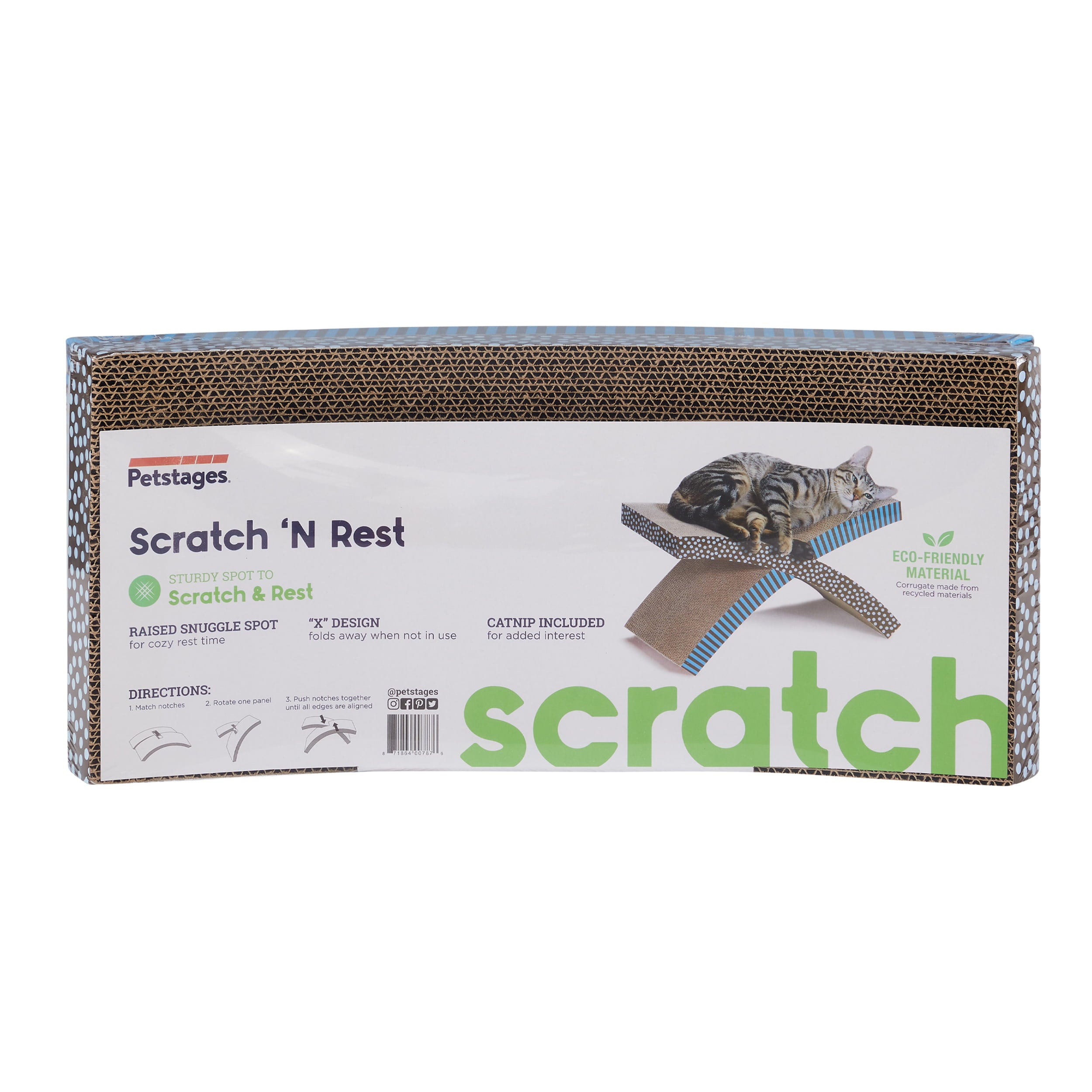 Petstages Scratch 'n Rest Cat Scratcher Cat Accessory