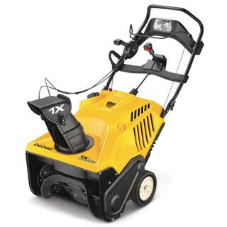 Cub Cadet 1X 21 in. 208 cc Single-Stage Electric Start Gas Snow Blower with Remote Chute Control and Headlight 1X 21