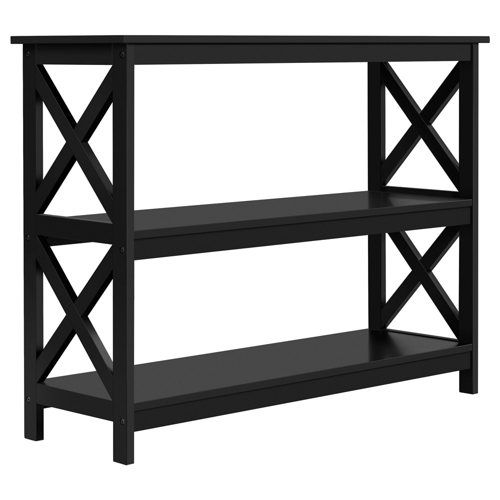 Yaheetech X Design 3 Tiers Wooden Entryway Console Table