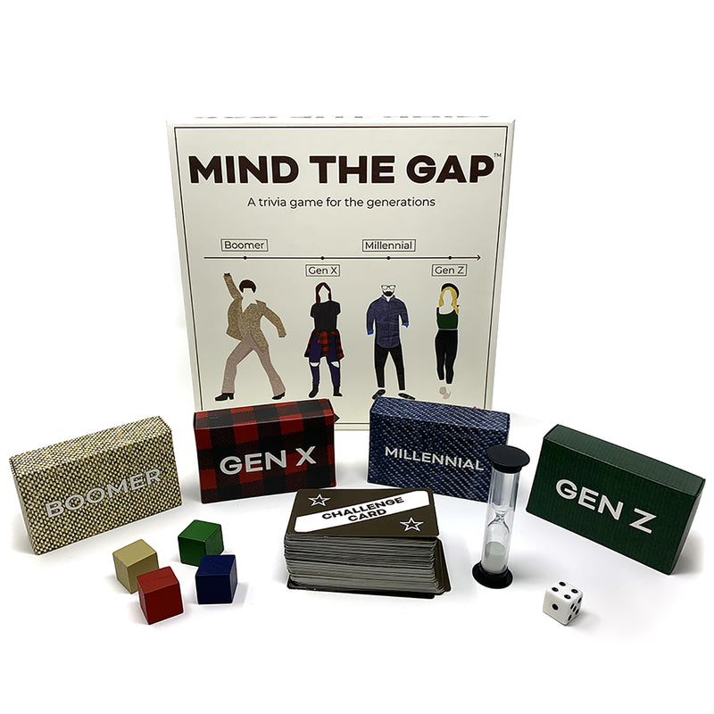 GENRTNL TRIVA BOARD GAME