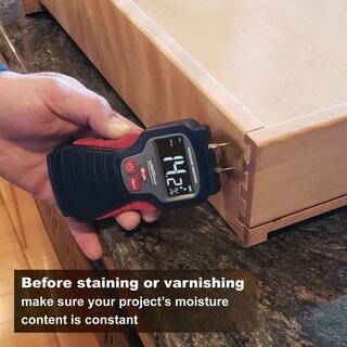 Calculated Industries AccuMASTER Duo Pro Pin and Pinless Moisture Meter for Wood and Building Materials 7445