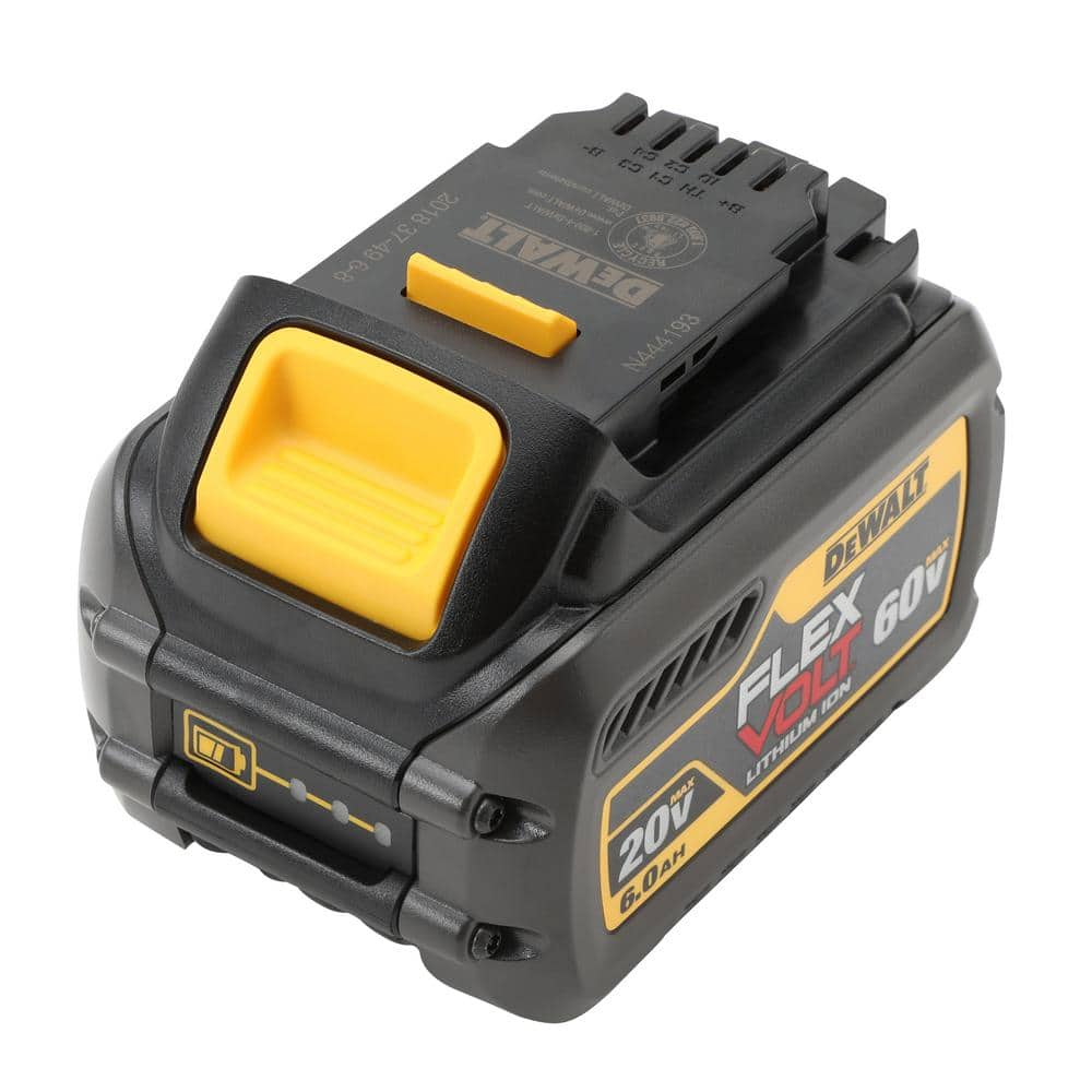 DEWALT FLEXVOLT 20V/60V MAX Lithium-Ion 6.0Ah Battery Pack DCB606