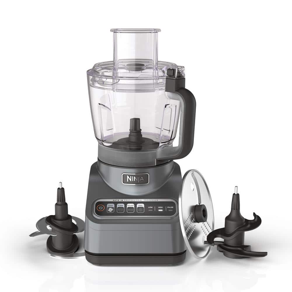 NINJA Professional Plus 9 Cup Silver Food Processor with AutoiQ