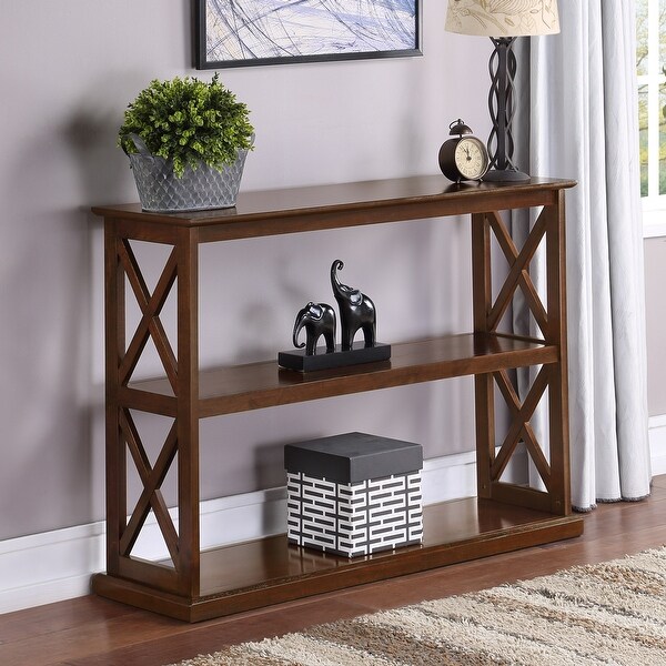 Porch and Den Exhall Console Table with Shelf