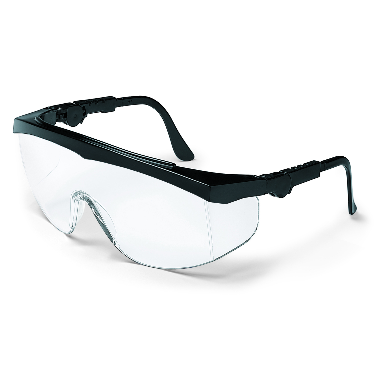 Safety Works Tomahawk Safety Glasses Clear Lens Black Frame 1 pc