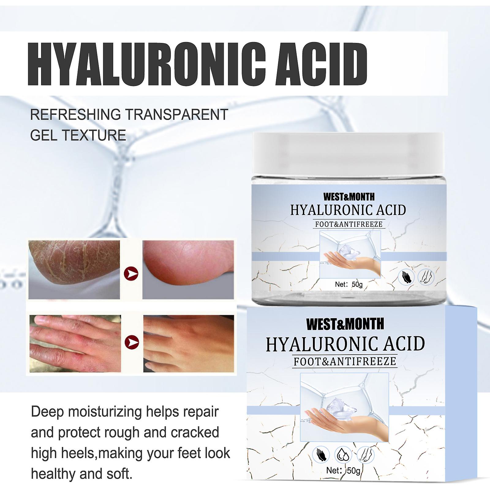 Hyaluronic Acid Anti-cracking Antifreeze Cream Hyaluronic Acid Essence Moisturizing And Moisturizing Anti-cracking Exfoliating Cream