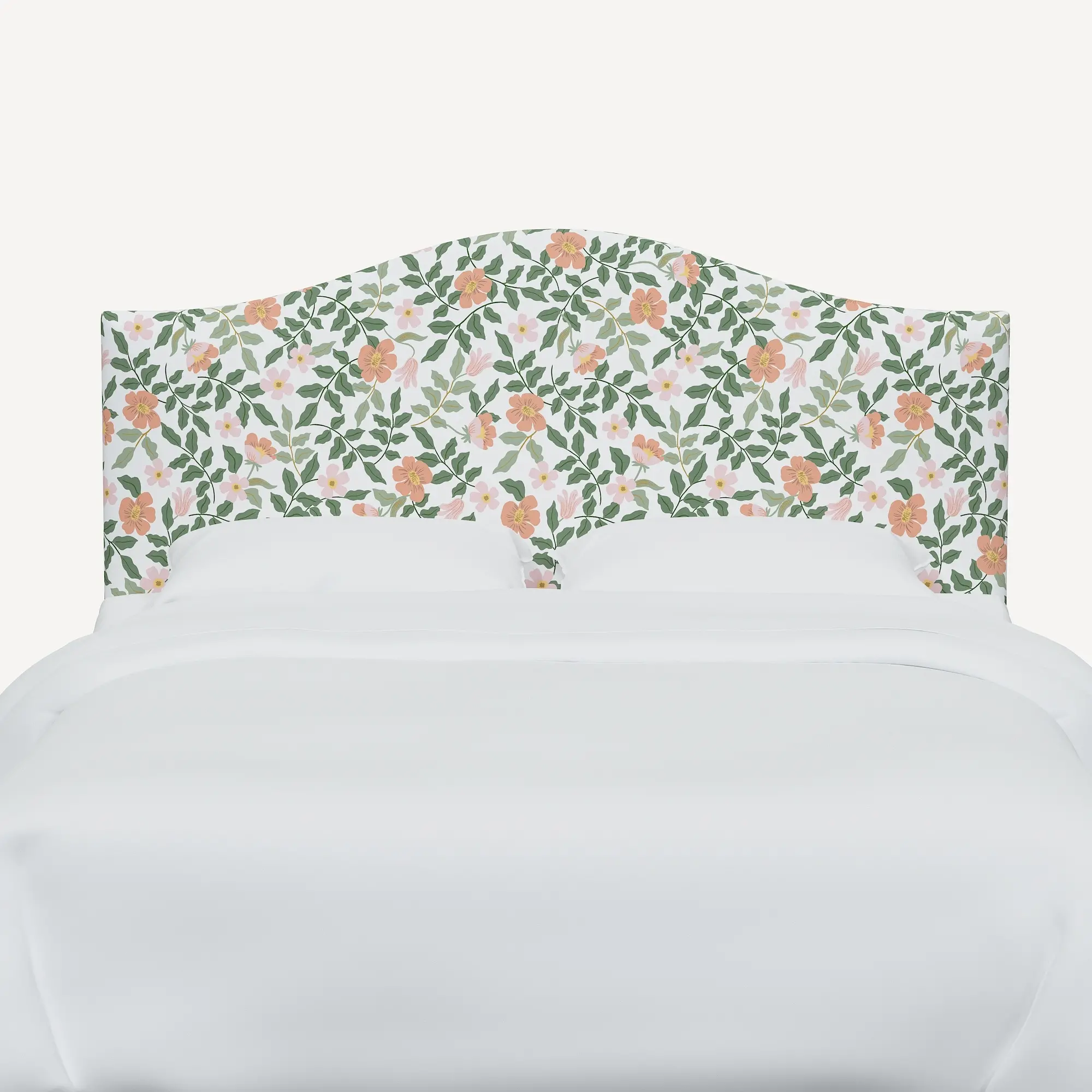 Rifle Paper Co Mayfair Primrose Blush and Cream Twin Headboard