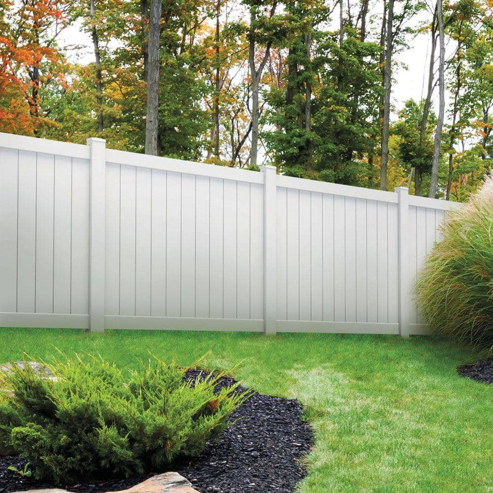 Barrette Outdoor Living Washington 6 ft. H x 6 ft. W Vinyl Fence Panel Kit (Z) 73014393