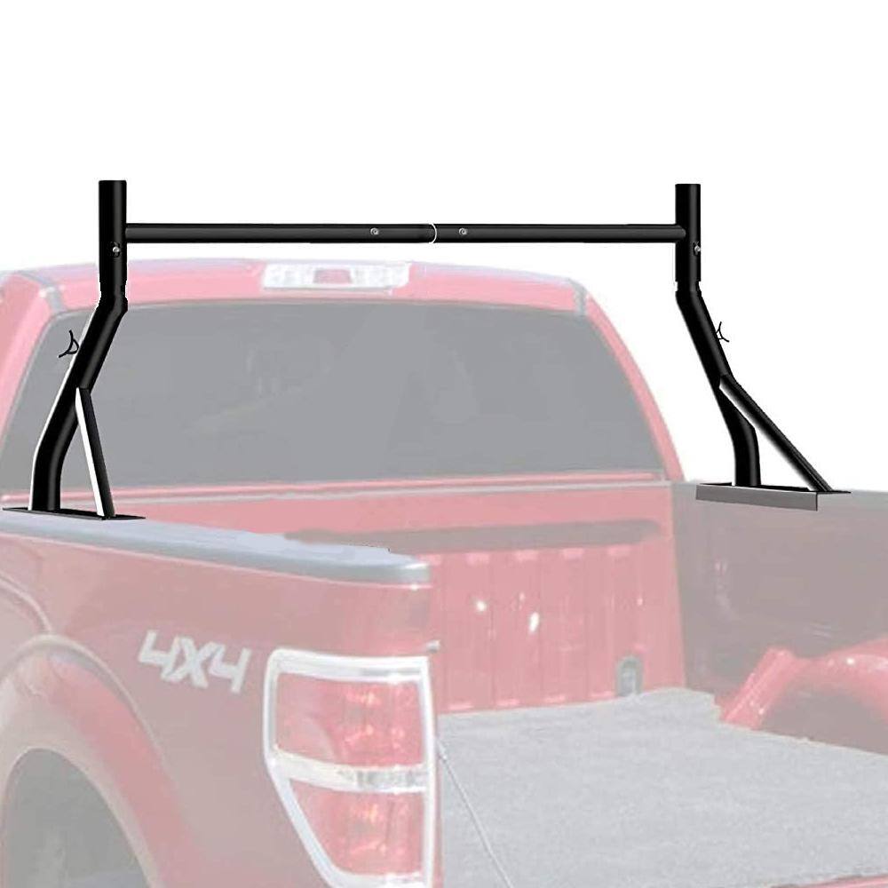 CALHOME 24 in. Single Bar Universal Pickup Construction Truck Rack Headache Rack Lumber Utility (US Patent NO. D722007) 24-New-SG-PURack