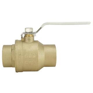 Apollo 2 in. Lead Free Brass SWT x SWT Ball Valve 94ALF20801A