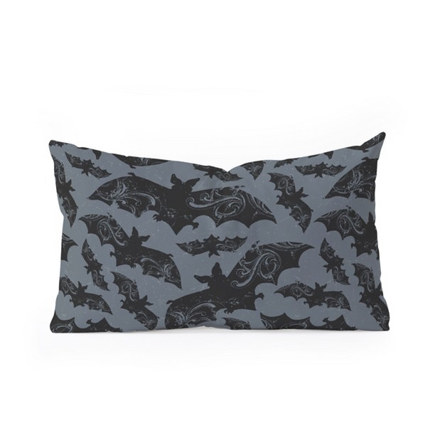 Heather Dutton Night Flight Oblong Throw Pillow Society6