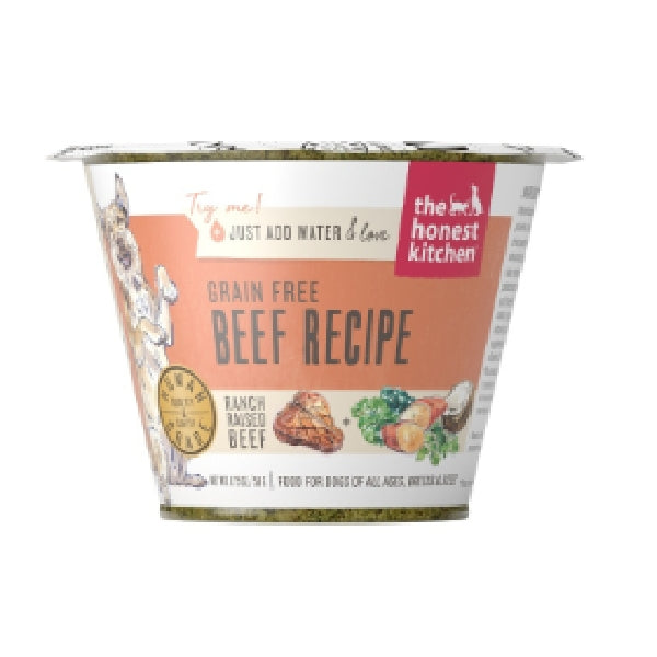 Grain Free Beef Recipe Dehydrated Dog Food;