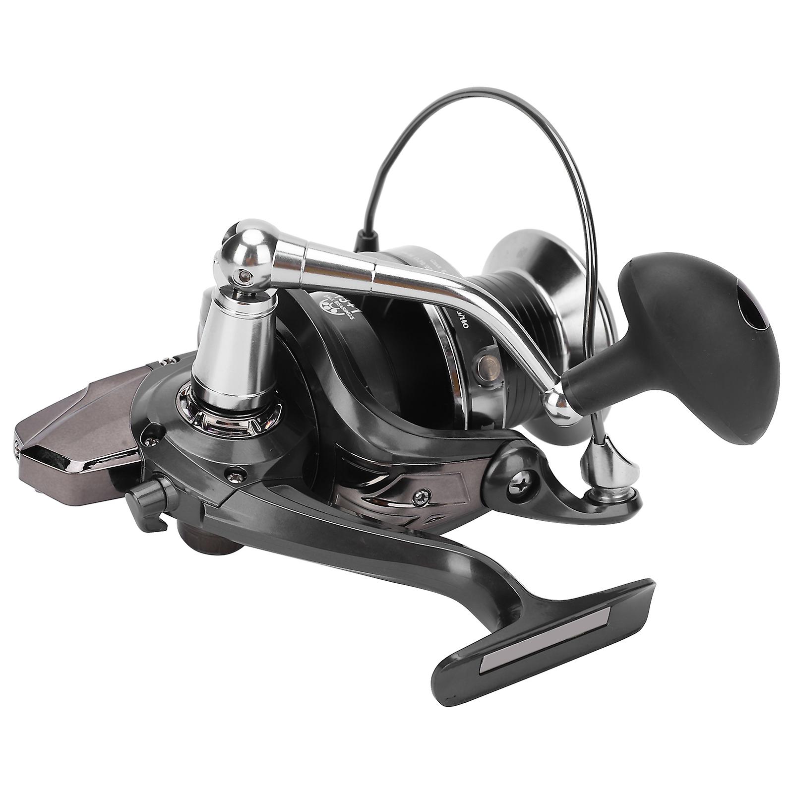 Metal Spool Spinning Reel High Speed Fishing Wheel Left/right Interchangeable Fishing Reelhq8000