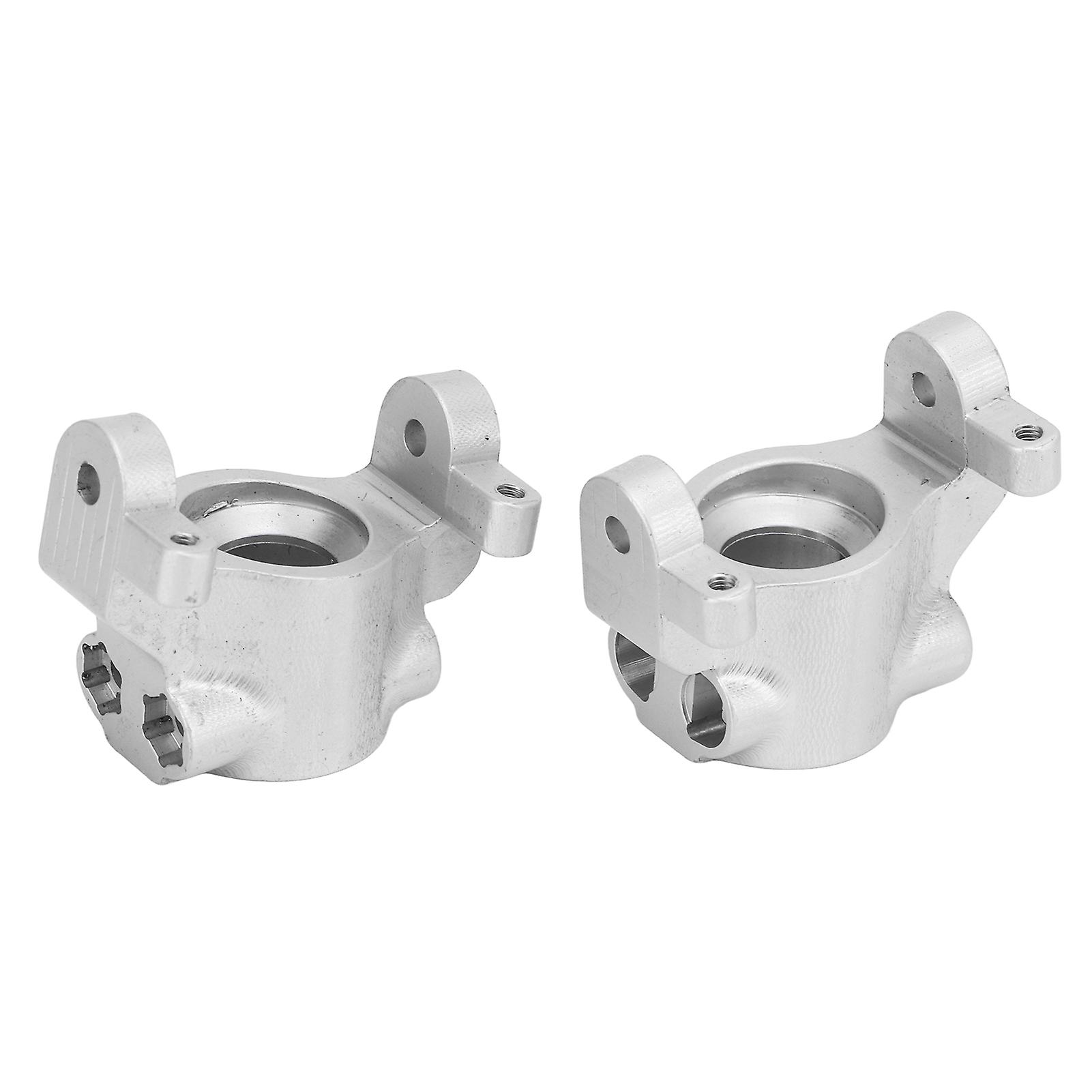 1 Pair Aluminum Alloy Front C Seat Cnc C Hub For Axial Rbx10 Ryft 1/10 Rc Crawler Car Partssilver