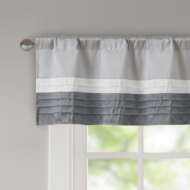 Salem Polyoni Pintuck Window Valance Madison Park