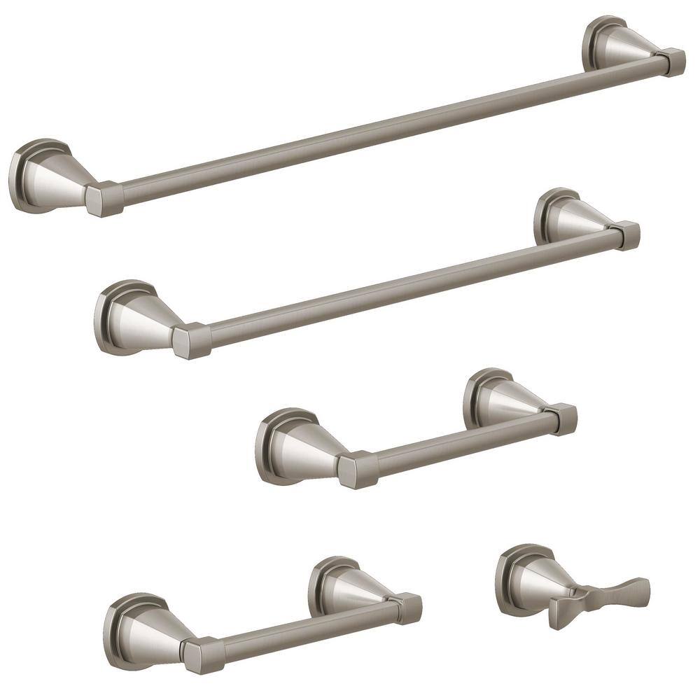 Delta Stryke 8 in. Towel Bar in Brilliance Stainless 77608-SS