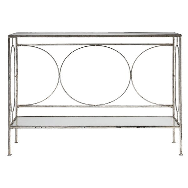 Luano Silver Console Table