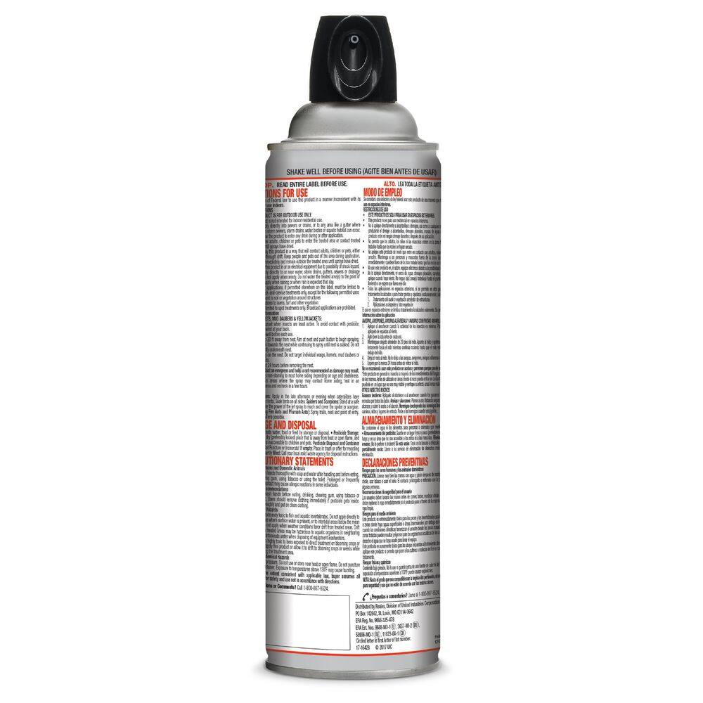 Real-Kill 15 oz. Wasp and Hornet Insect Killer Aerosol Spray HG-95949-1