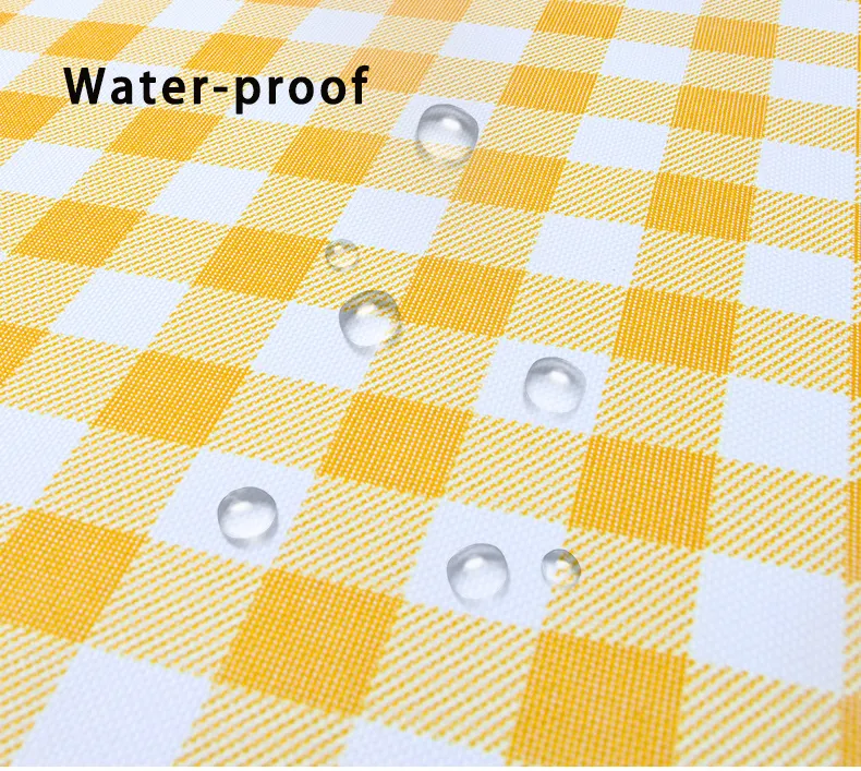 Factory Wholesale Foldable Waterproof Tartan Pattern Picnic Mat for Outdoor Hiking Camping Beach