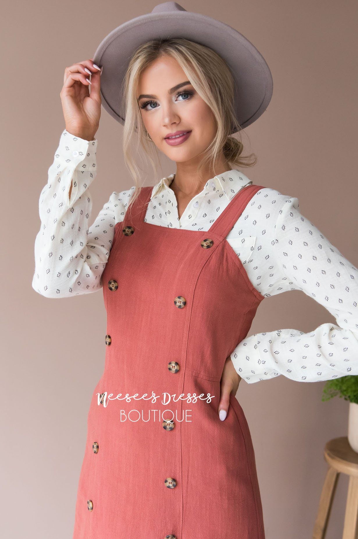 The Junie Overall Dress