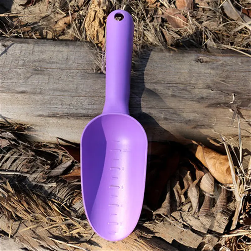 DH2155 Home Garden Mini Plastic Post Sand Soil Spade Shovel Hand Scoop For Kids