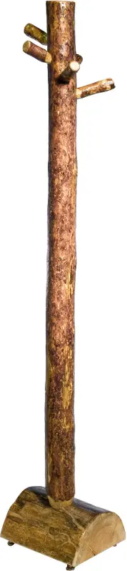 Glacier Country 68 Inch Log Coat Tree