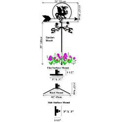 SWEN Products Inc Handmade Pine Trees Weathervane