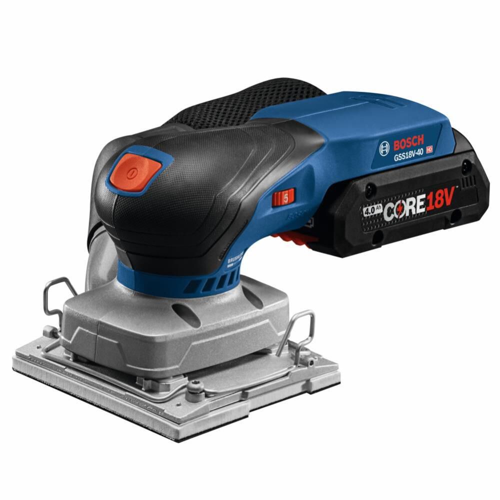 Bosch 18V 1/4 Sheet Orbital Finishing Sander Bare Tool GSS18V-40N from Bosch