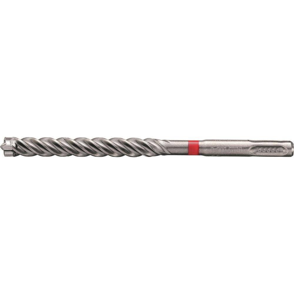 Hilti 1116 in. x 12 in. TE-CX SDS-Plus Carbide Hammer Drill Bit for Masonry and Concrete Drilling 2206739