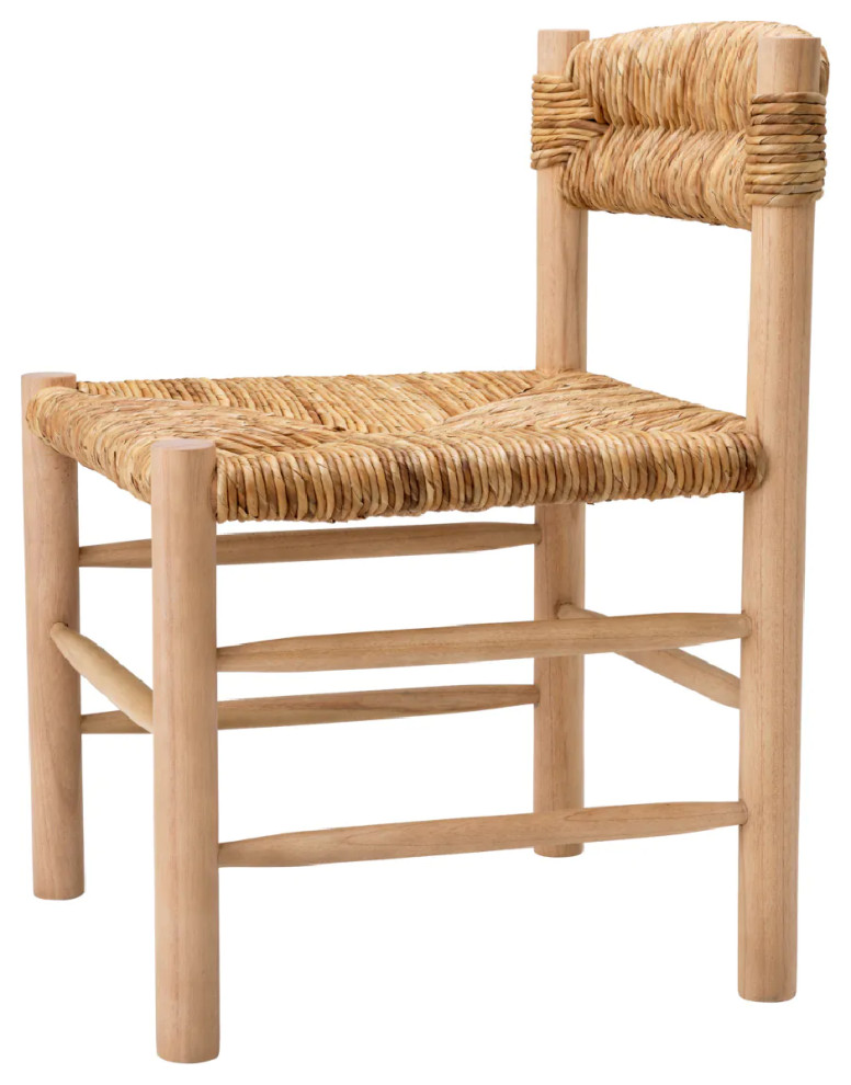 Woven Seagrass Dining Chair  Eichholtz Cosby   Beach Style   Dining Chairs   by Oroa   Distinctive Furniture  Houzz