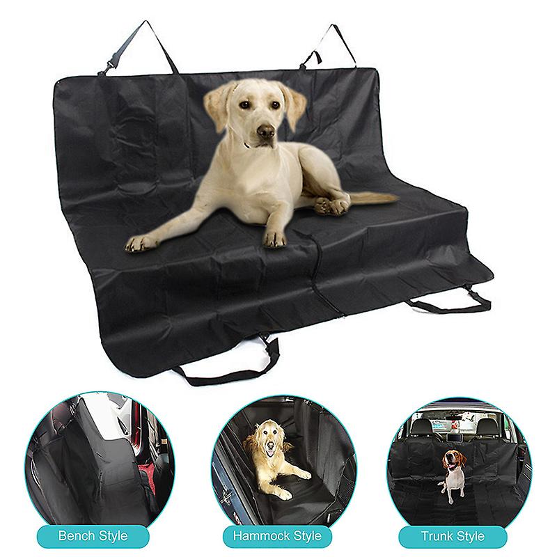 Dog Car Seat Cover Waterproof Pet Carrier Mat Cat Hammock Travel Trunk Car Rear Back Seat For Dog Safety Cushion Pet Transport