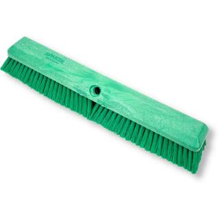 CFS Brands Sparta 18 in. Green Polypropylene Push Broom Head (12-Pack) 41890EC09