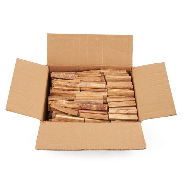 Better Wood Products All Natural 18 Pound Assorted Sizes Fire Wood Fatwood Firestarter Crate For Campfires Barbecues Wood Stoves And Fire Pits