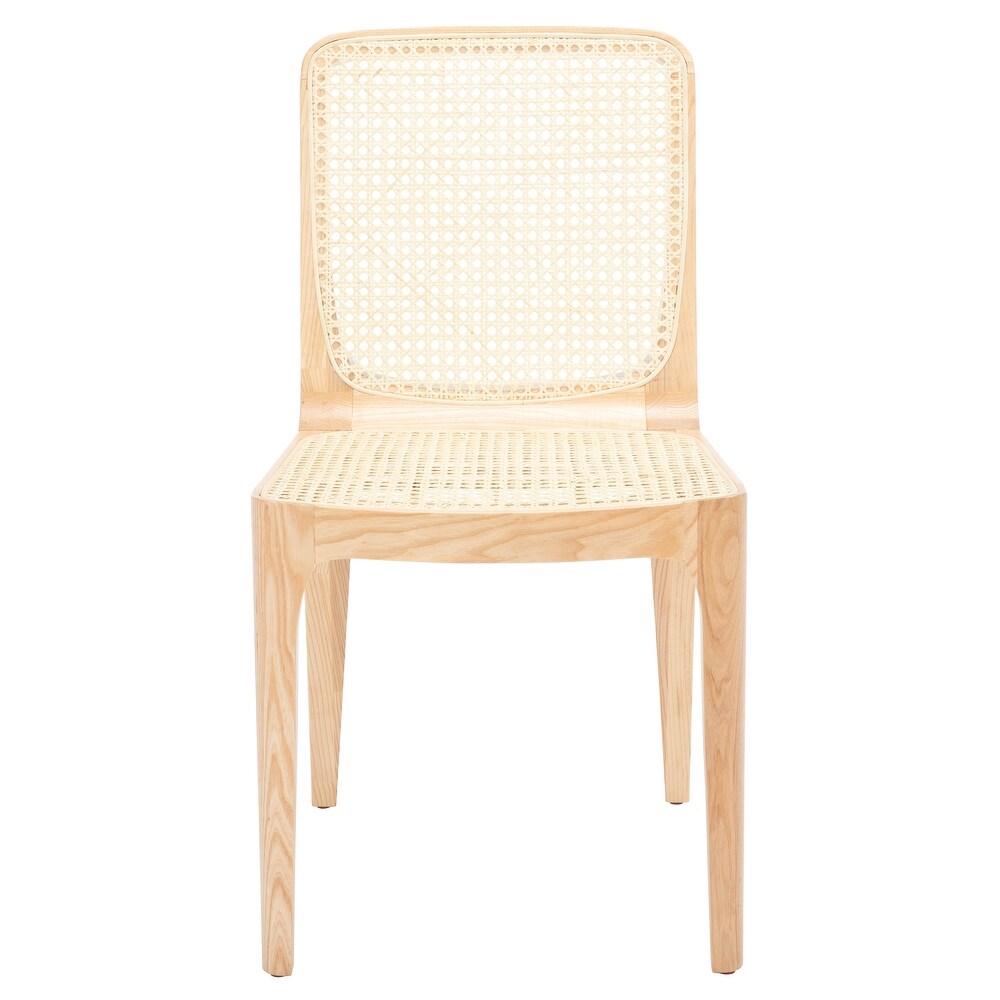 SAFAVIEH Couture Frank Rattan Dining Chair (Set of 2)   20 IN W x 23 IN D x 35 IN H