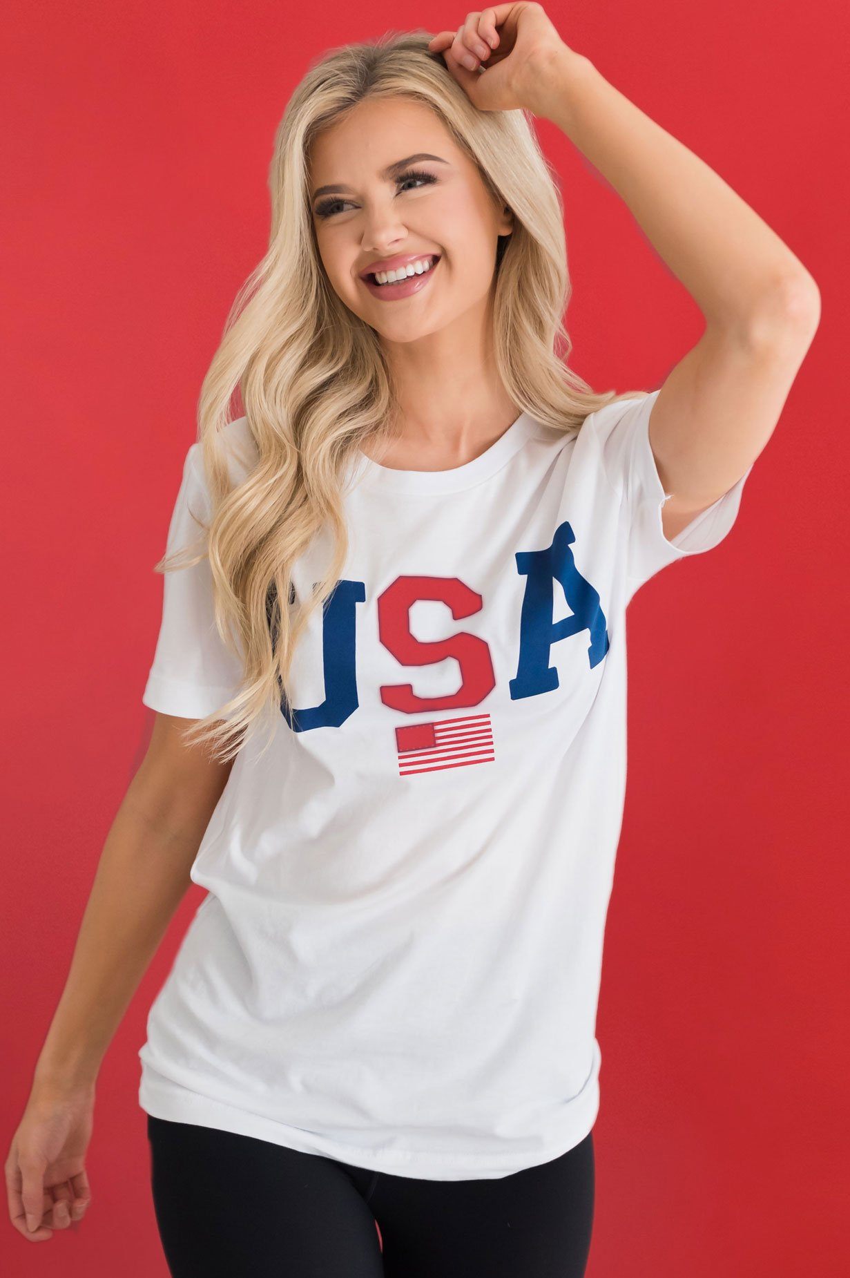 USA Modest Graphic Tee