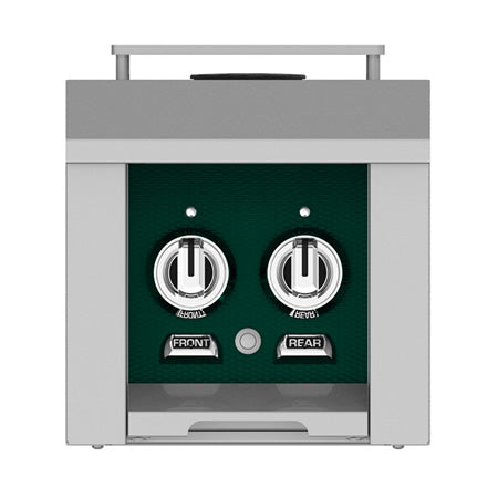 Hestan Built-In Or Cart Attached Double Side Burner With Color Options