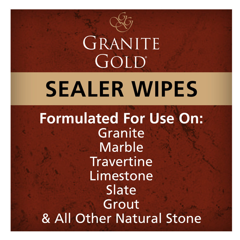 STONE SEALER WIPES 6PK