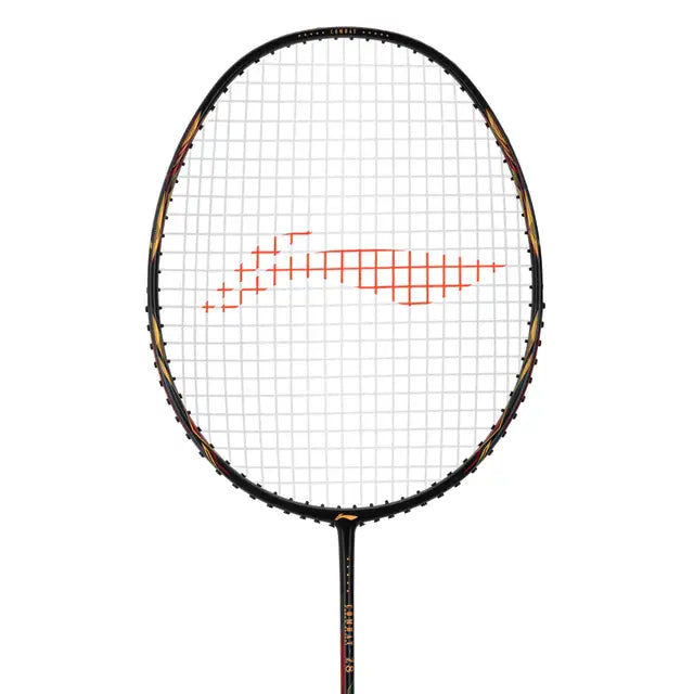 Li-Ning Combat Z8 Badminton Racket (Black/Gold/Red) - 80 Grams