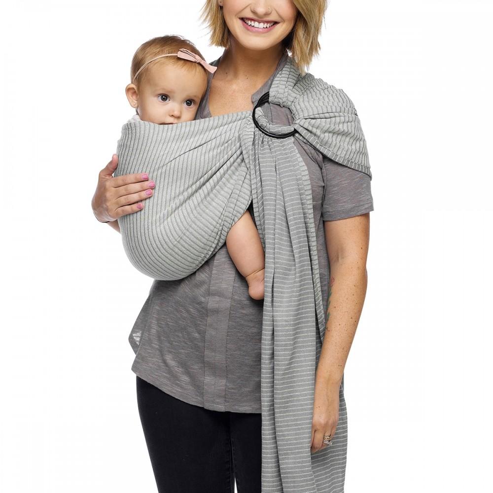 Moby Ring Sling - Silver Streak