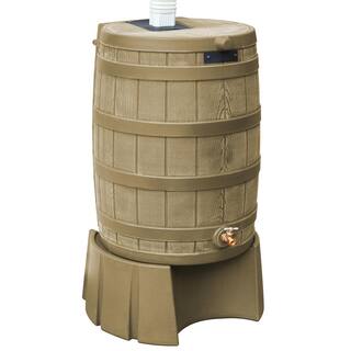 Good Ideas 50 Gal. Khaki Rain Barrel Stand RW50ST-KHA